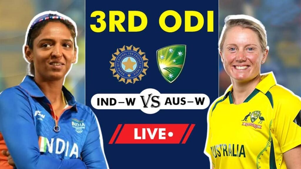 IND W vs AUS W Live Score